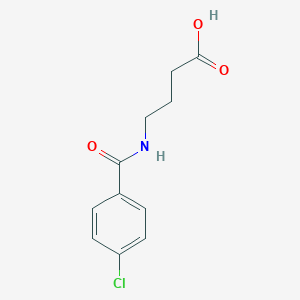 4-[(4-Chlorophenyl)formamido]butanoic acid图片