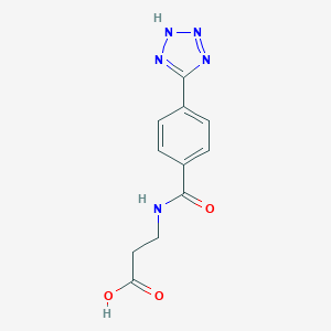 3-{[4-(1H-1,2,3,4-Tetrazol-5-yl)phenyl]formamido}propanoic Acid图片