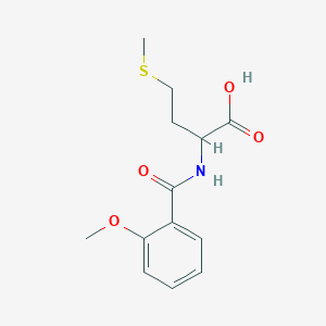 2-[(2-Methoxyphenyl)formamido]-4-(methylsulfanyl)butanoic Acid图片