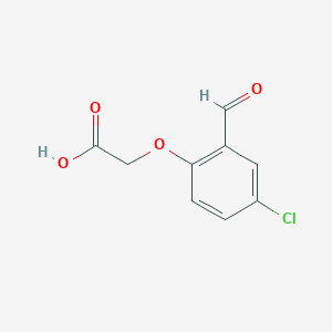 2-(4-chloro-2-formylphenoxy)acetic acid图片