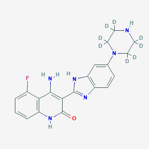 N-Desmethyl Dovitinib-d8图片