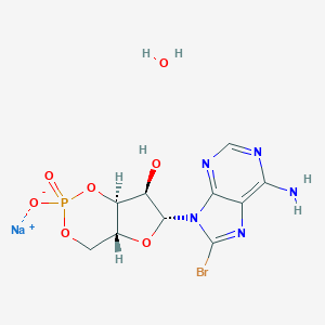 8-Bromoadenosine 3',5'-Cyclic Monophosphate Sodium Salt Monohydrate图片