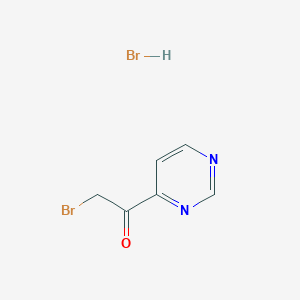 2-Bromo-1-Pyrimidin-4-Yl-Ethanone Hydrobromide图片
