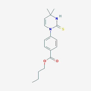 Butyl 4-(2-mercapto-4,4-dimethylpyrimidin-1(4H)-yl)benzoate图片