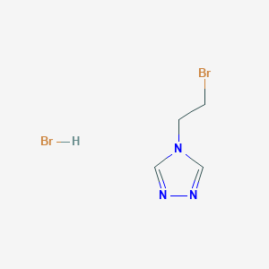 4-(2-bromoethyl)-4H-1,2,4-triazole hydrobromide图片