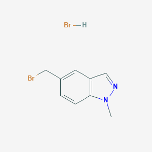 5-(Bromomethyl)-1-methyl-1H-indazole Hydrobromide图片