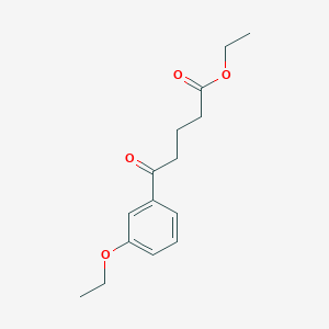 Ethyl 5-(3-ethoxyphenyl)-5-oxovalerate图片