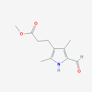 5-Formyl-2,4-dimethylpyrrole-3-propionic Acid Methyl Ester图片