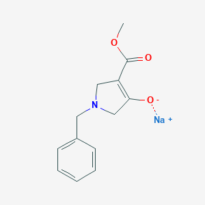 Sodium 1-Benzyl-4-(methoxycarbonyl)-2,5-dihydro-1h-pyrrol-3-olate图片