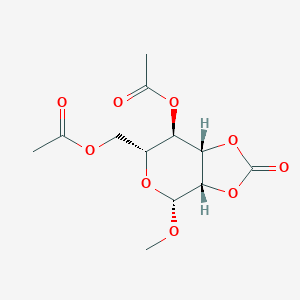 Methyl 4,6-Di-O-acetyl-β-D-mannopyranoside 2,3-Carbonate图片