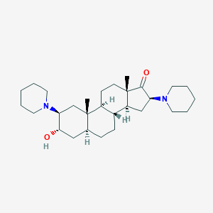 2β,16β-Dipiperidino-5α-androstan-3α-ol-17-one图片
