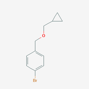 1-Bromo-4-[(cyclopropylmethoxy)methyl]benzene图片