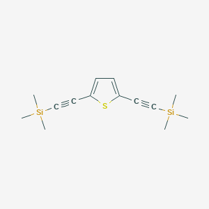 2,5-Bis[(Trimethylsilyl)Ethynyl]Thiophene图片