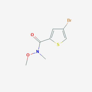 4-Bromo-N-methoxy-N-methylthiophene-2-carboxamide图片