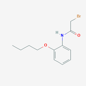 2-Bromo-N-(2-butoxyphenyl)acetamide图片