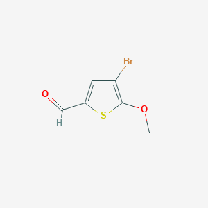 4-bromo-5-methoxythiophene-2-carbaldehyde图片