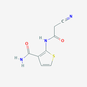 2-(2-cyanoacetamido)thiophene-3-carboxamide图片
