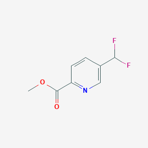 5-Difluoromethyl-pyridine-2-carboxylic Acid Methyl Ester图片