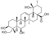 3,6,19,23-Tetrahydroxy-12-ursen-28-oic acid图片
