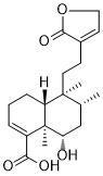 6α-Hydroxycleroda-3,13-dien-16,15-olid-18-oic acid图片
