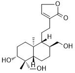 14-Deoxy-17-hydroxyandrographolide图片