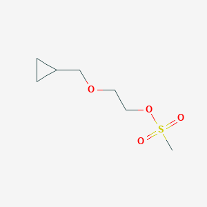 2-(cyclopropylmethoxy)ethyl methanesulfonate图片