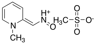 2-(Hydroxyiminomethyl)-1-methylpyridinium Methane Sulfonate图片