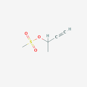 but-3-yn-2-yl methanesulfonate图片