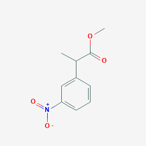 Methyl 2-(3-nitrophenyl)propanoate图片