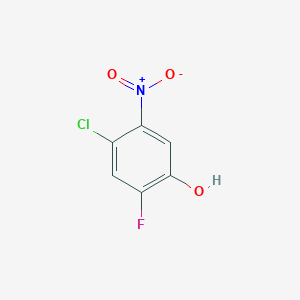 4-Chloro-2-fluoro-5-nitrophenol图片