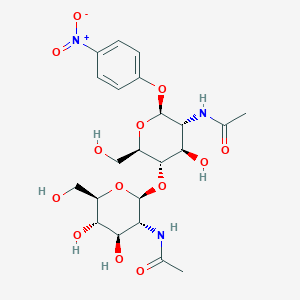 (4-硝基苯基)-N,N'-二乙酰基-β-D-壳二糖苷图片