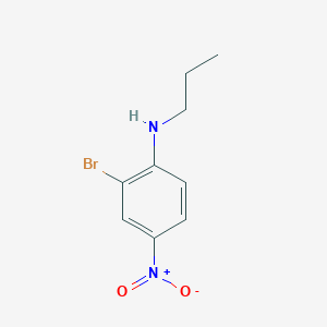 2-Bromo-4-nitro-N-propylaniline图片