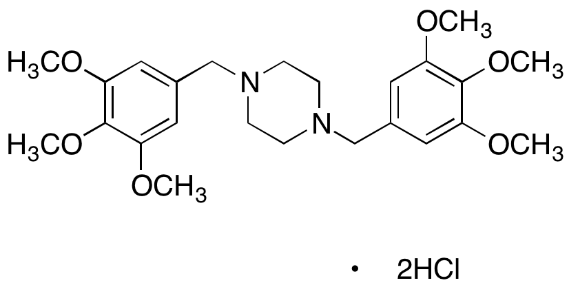 1,4-Bis(3,4,5-trimethoxybenzyl)piperazine Dihydrochloride图片
