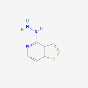 thieno[3,2-c]pyridin-4-ylhydrazine图片
