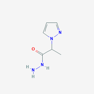 2-(1H-Pyrazol-1-yl)propanohydrazide图片