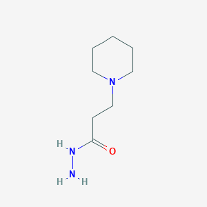 3-piperidin-1-ylpropanohydrazide图片