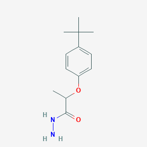 2-(4-tert-Butylphenoxy)propanohydrazide图片