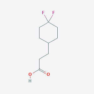 3-(4,4-Difluorocyclohexyl)-propionic acid图片
