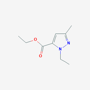 ethyl 4-bromo-1,3-dimethyl-1H-pyrazole-5-carboxylate图片