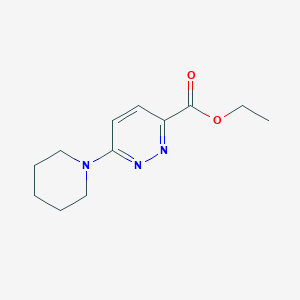 ethyl 6-(piperidin-1-yl)pyridazine-3-carboxylate图片