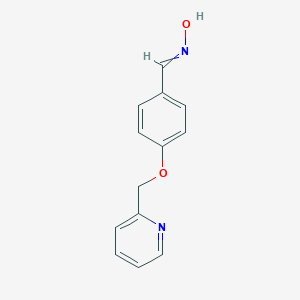 N-{[4-(Pyridin-2-ylmethoxy)phenyl]methylidene}hydroxylamine图片