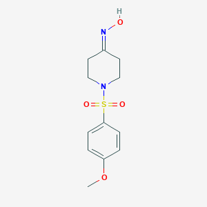 N-[1-(4-Methoxybenzenesulfonyl)piperidin-4-ylidene]hydroxylamine图片