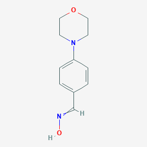 N-{[4-(morpholin-4-yl)phenyl]methylidene}hydroxylamine图片