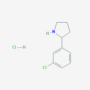 2-(3-氯苯基)吡咯烷盐酸盐图片