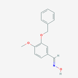 N-{[3-(Benzyloxy)-4-methoxyphenyl]methylidene}hydroxylamine图片
