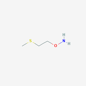 o-[2-(Methylsulfanyl)ethyl]hydroxylamine图片