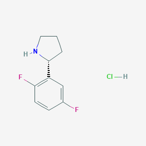 (R)-2-(2,5-二氟苯基)吡咯烷盐酸盐图片
