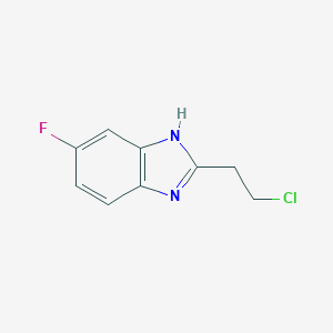 2-(2-chloroethyl)-6-fluoro-1H-benzimidazole图片