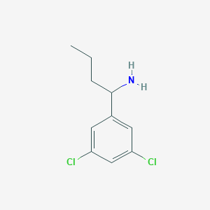 1-(3,5-Dichlorophenyl)butylamine图片