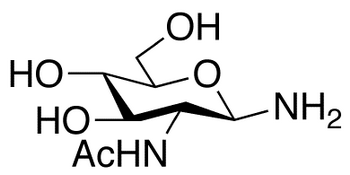 2-乙酰氨基-1-氨基-1,2-二脱氧-β-d-D-吡喃葡萄糖图片